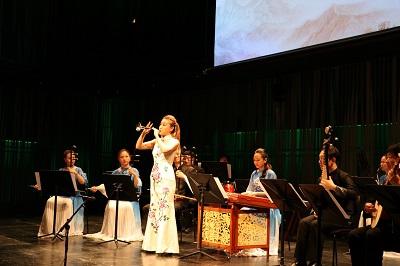 中国侨网音乐会精彩瞬间。