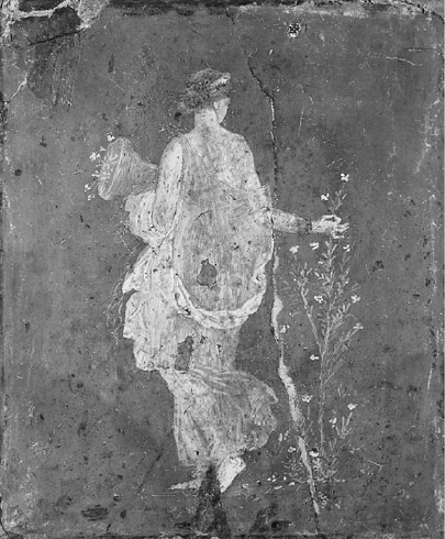 花神芙罗拉  公元一世纪  庞贝出土  意大利那不勒斯国家考古博物馆藏