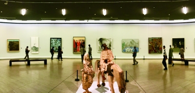 第六届全国青年美术作品展展厅现场