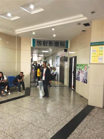 航天医院的放射科，黄亨平和张晓波在这里工作。