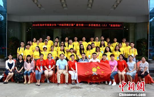 营员们合影留念。张金川 摄