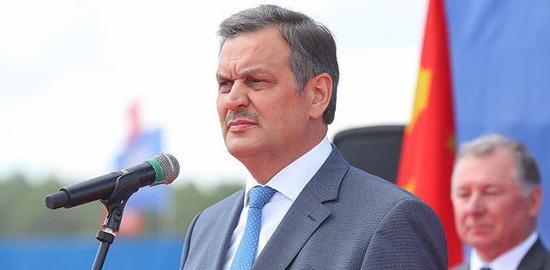 ▲白俄罗斯副总理阿纳托利·加里宁