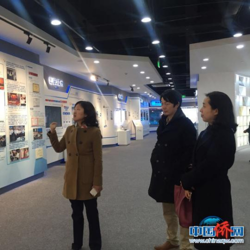 “张江园区科技之旅”走进众人科技。 供图。