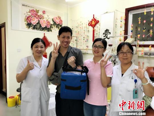 中华骨髓库向国（境）外捐献第300例造血干细胞