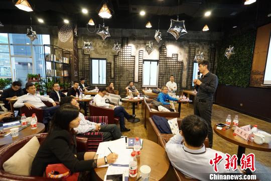 中国声谷粒子空间举行”互联网+创业“专题交流会。资料图