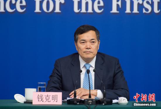 资料图：商务部副部长钱克明。<a target='_blank' href='http://www.chinanews.com/'>中新社</a>记者 李卿 摄