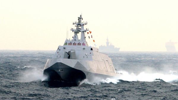 港媒：台军欲造微型导弹艇对解放军发动蜂群攻击