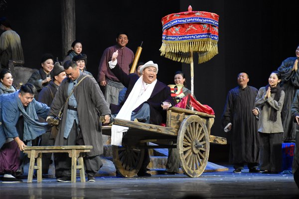 5河南方言剧《老街》演出剧照