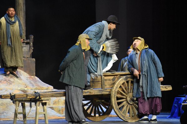 6河南方言剧《老街》演出剧照