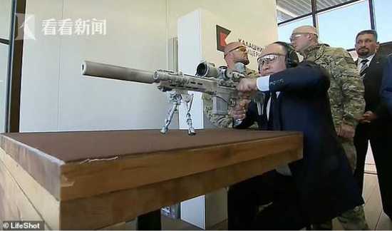 普京试射新式狙击枪五中三:俄新武器比国外更先进