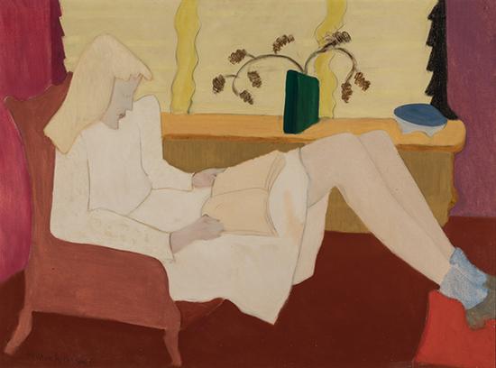 米尔顿·艾弗里《青春期》泰拉美国艺术基金会，丹尼尔·J·泰拉藏品