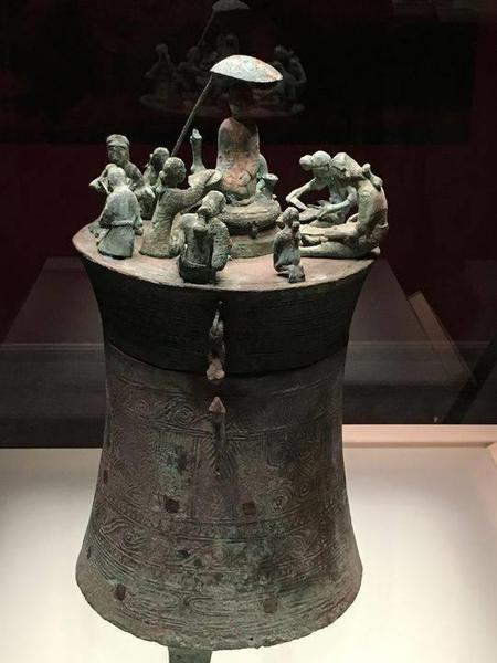 古滇国纺织活动的场景活灵活现。