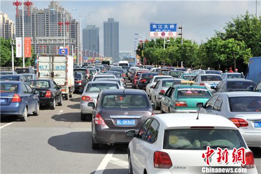 图为惠州东江大桥 通讯员 摄