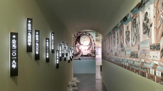乐者敦和·大音煌盛——敦煌壁画乐舞展。蒋迪雯 摄