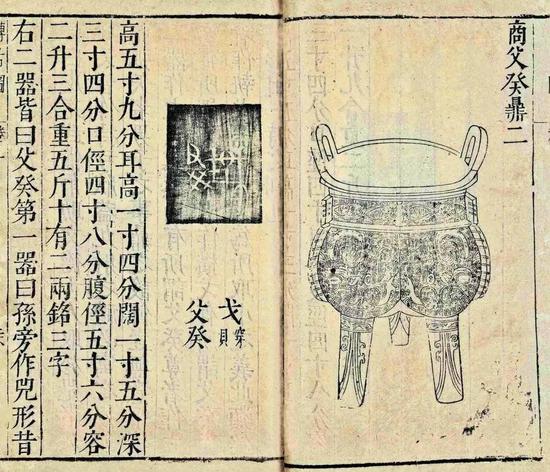 明代《重修宣和博古图》插图