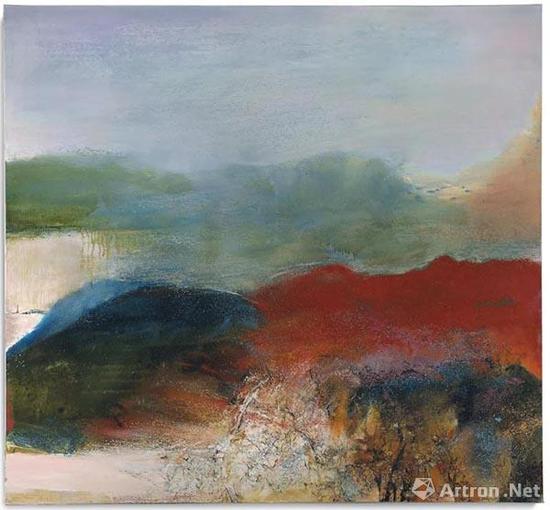 拍品编号7&nbsp;赵无极&nbsp;（1920-2013） 《01.04.1986》