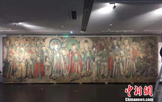 “传统+科技”助流失海外珍贵壁画初次“回家”