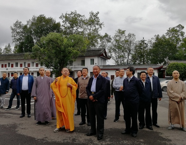 在梁平区双桂堂调研 在梁平区双桂堂调研