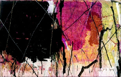     无题3（丙烯）2016年  谭平作