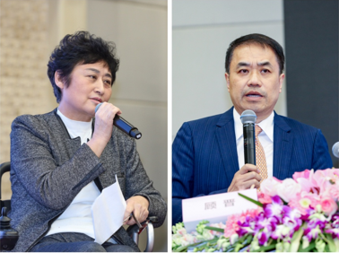 圆桌讨论主持人：北京生前预嘱推广协会总干事王瑛女士、北京首钢医院院长顾晋教授