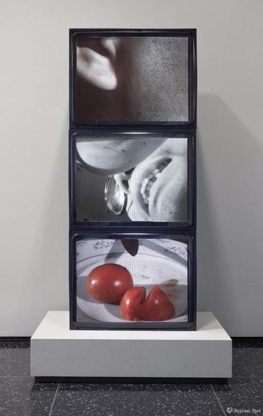 ▲张培力《进食》，MoMA