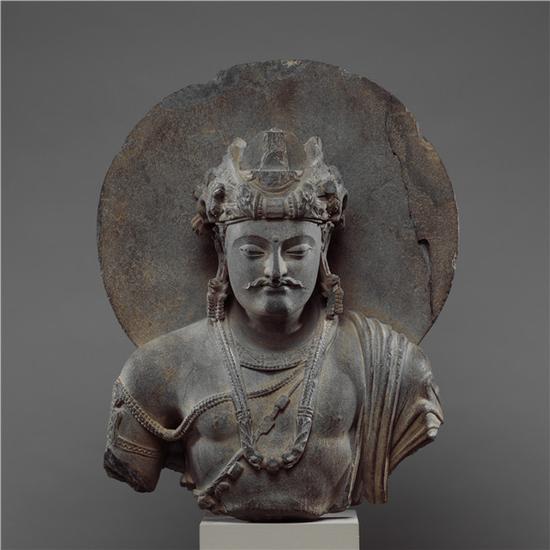 菩萨残躯，公元3—4世纪，大都会博物馆