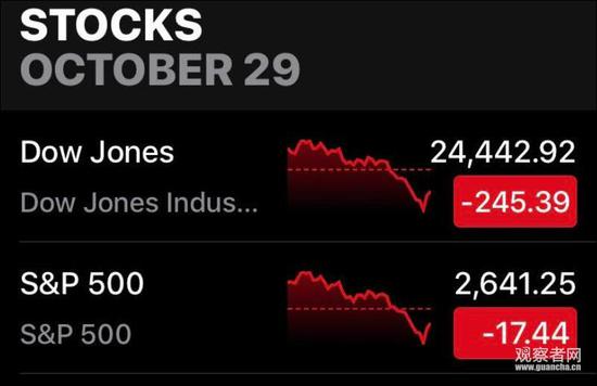 特朗普发推警告选民慎重:如果想股票跌就投民主党