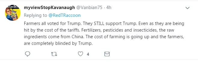 贸易战美国农民要市场不要补贴 特朗普:取消补贴