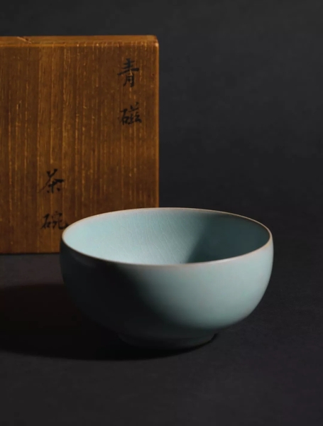 汝窑天青釉茶盏