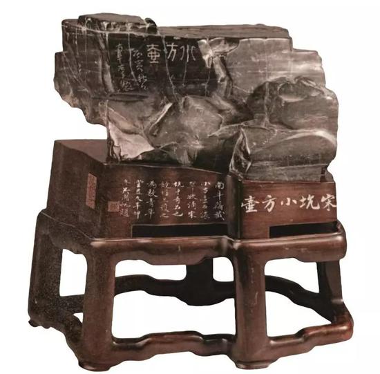 宋坑小方壶石&nbsp; 上海博物馆藏