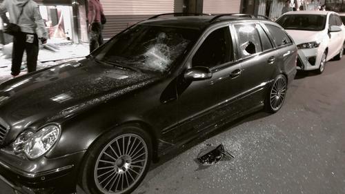 台湾嘉义市深夜发生枪击事件一男子臀部中枪送医