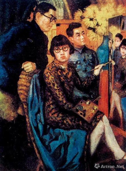 图5 潘玉良 我的家庭（潘赞化、潘玉良、潘牟）