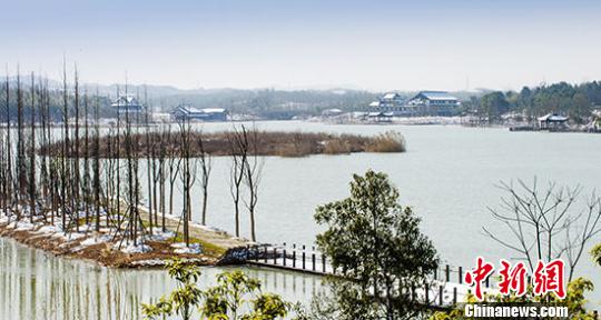 池州市贵池区杏花村风景 杏花村供图 摄