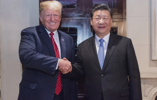 习近平主席同特朗普总统举行中美元首会晤