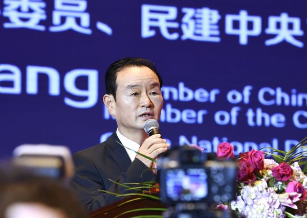 全国政协委员、民建中央常委马国湘发言