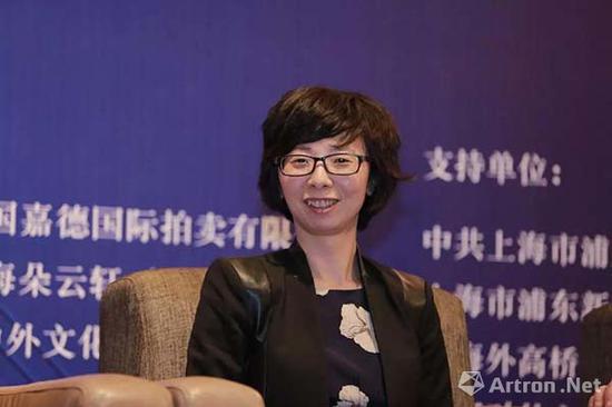 ▲中国拍卖行业协会副秘书长欧阳树英