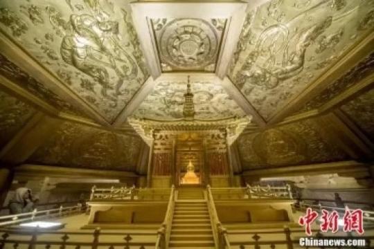 2008年5月7日，龙泉寺院东侧台发掘出一座不晚于武周时期的佛塔地宫，为了?；の奈镆胖?，展现唐代佛塔魅力，当地政府开始复建这座舍利塔?！∥ち?摄