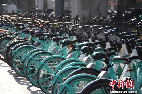 规范整理后的互联网租赁自行车?！〕啥际谐枪芪?摄
