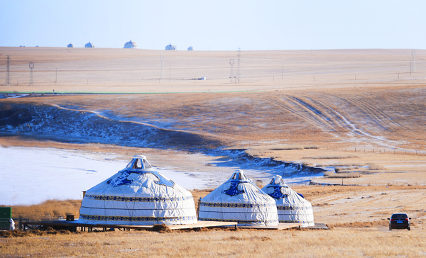 13.美丽的呼伦贝尔冬季草原风光