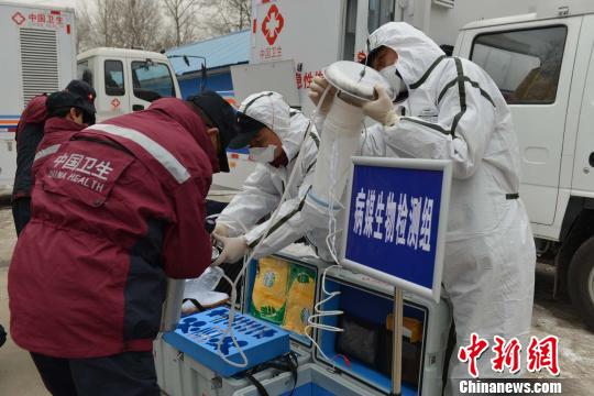 国家突发急性传染病防控（青海）队开展实战拉动演练