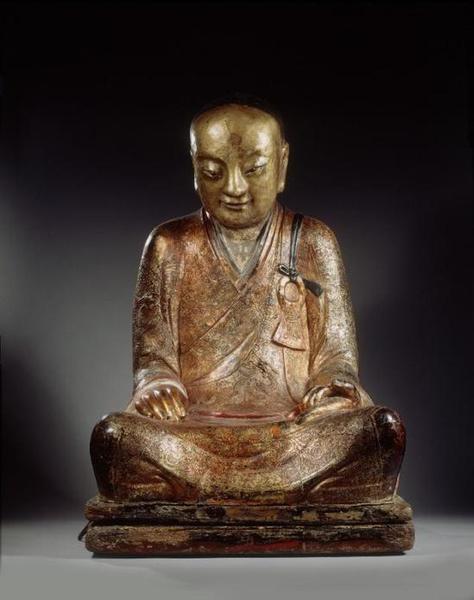 章公祖师像。（图片来源：荷兰藏家奥斯卡·范奥维利姆提供）