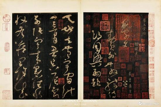 安思远旧藏宋拓群玉堂帖本千字文