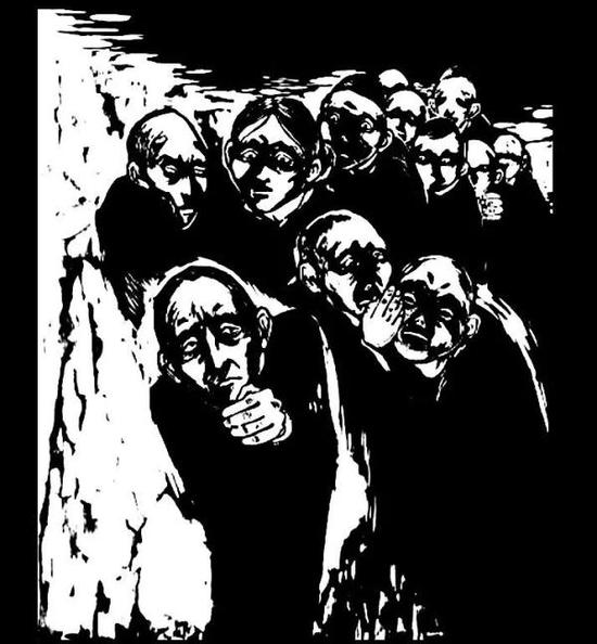 《狂人日记》版画