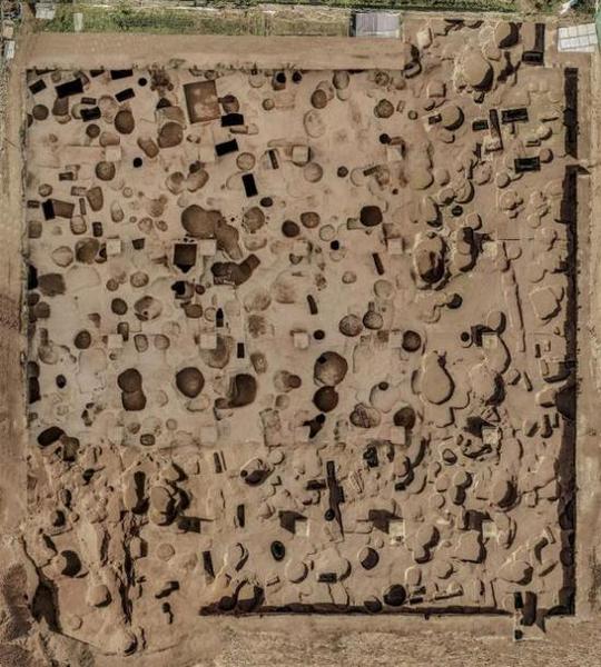 ▲马腾空遗址区清理完成后的情形。