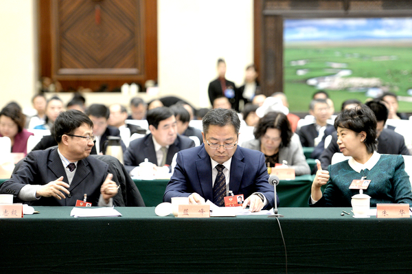 004发言后的委员互相点赞鼓励 - 副本