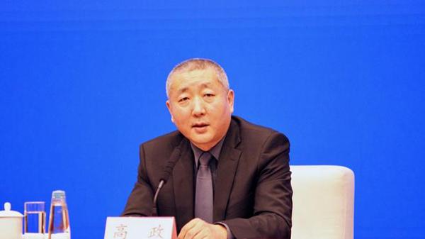 文化和旅游部产业发展司司长高政(央视网记者刘亮 摄)