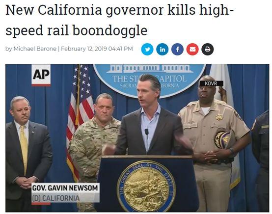 美国最大高铁项目被砍掉 其中一个原因与中国有关