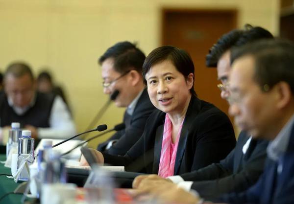 全国政协委员、北京工商联主席 燕瑛