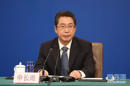 图为国家知识产权局局长申长雨。新华网 中国政府网 陈杰 摄