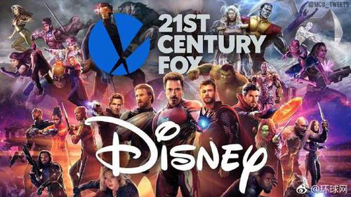 迪士尼以713亿美元收购福克斯 X战警等IP将归漫威